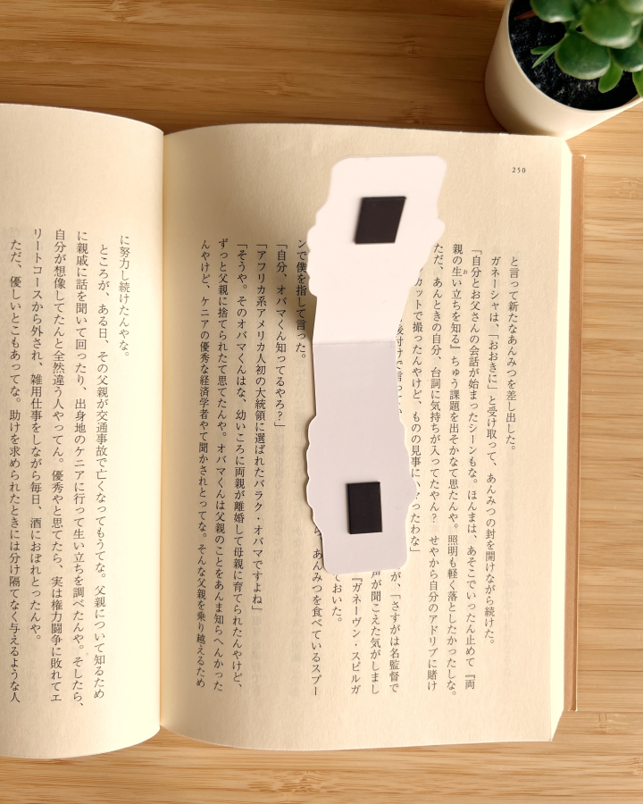 Magnetic Bookmark — Fried Bear — Crispy Time