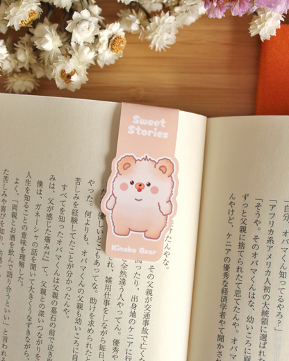 Magnetic Bookmark — Kinako Bear