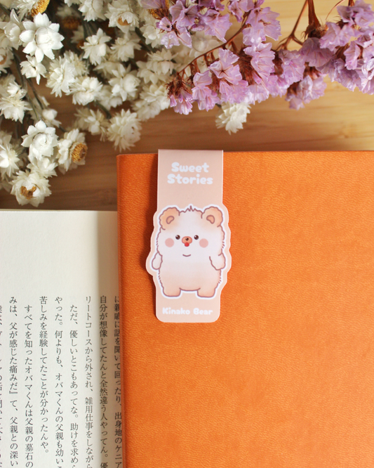 Magnetic Bookmark — Kinako Bear