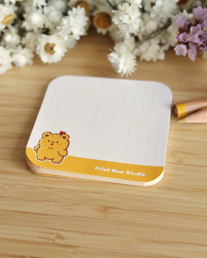 Memo Pad — Fried Bear