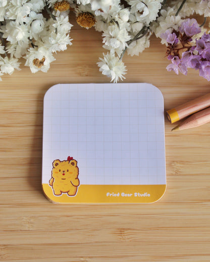 Memo Pad — Fried Bear