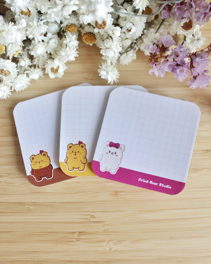 Memo Pad — Fried Bear