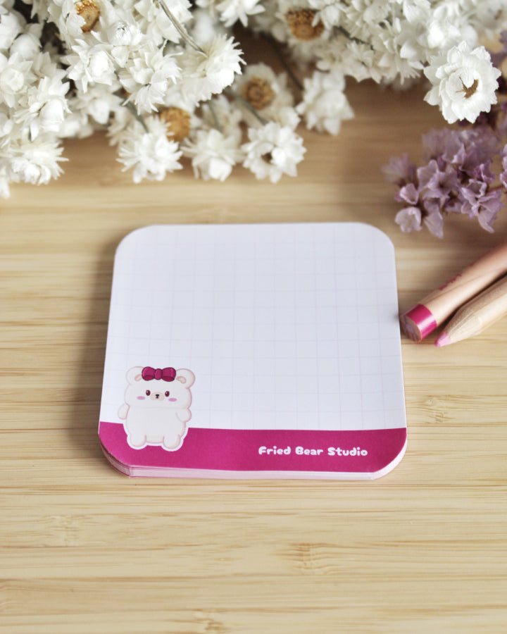 Memo Pad — Tofu Bear
