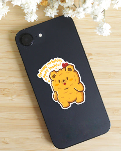 Sticker — Fried Bear — Crispy Outside Soft Inside