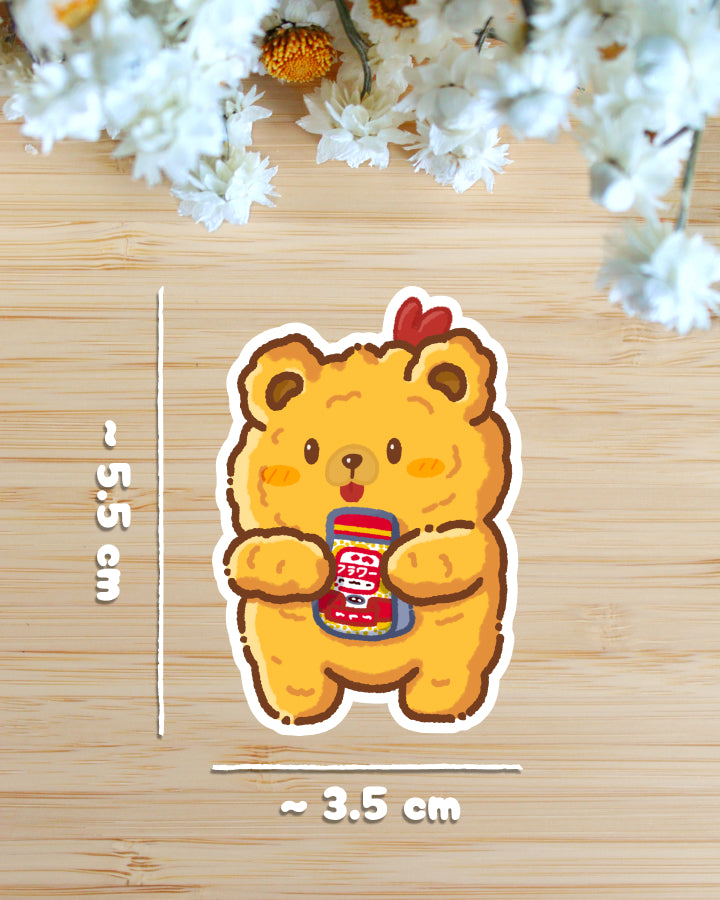Sticker — Fried Bear — Flour