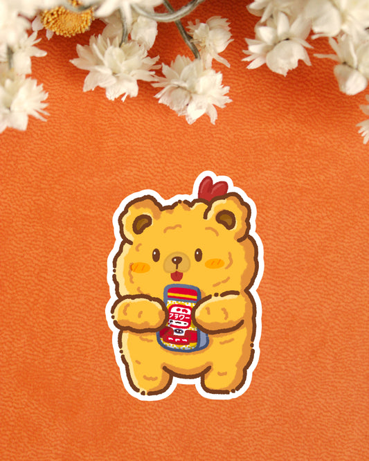 Sticker — Fried Bear — Flour