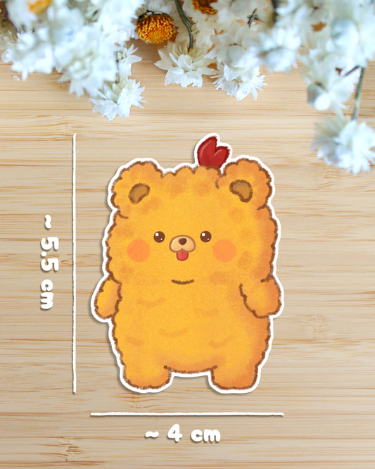 Sticker — Fried Bear Jr.