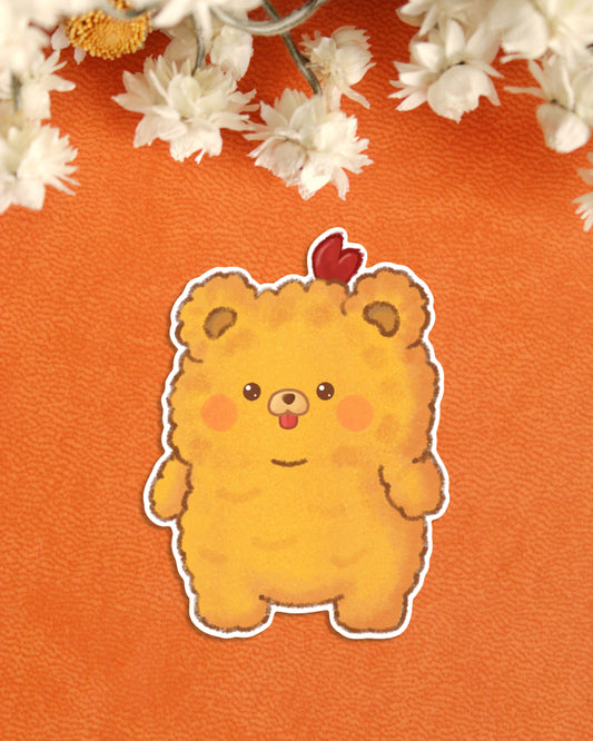 Sticker — Fried Bear Jr.