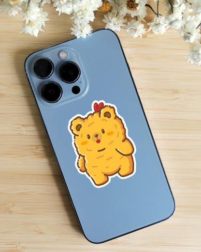 Sticker — Fried Bear