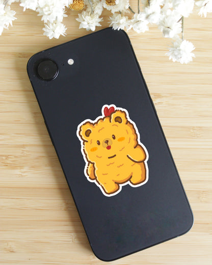 Sticker — Fried Bear