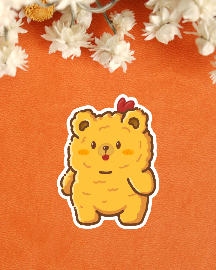 Sticker — Fried Bear