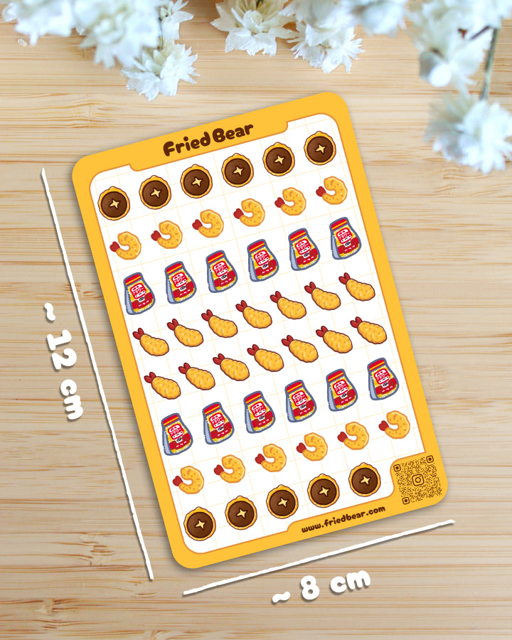 Sticker Sheet — Snack Sheet