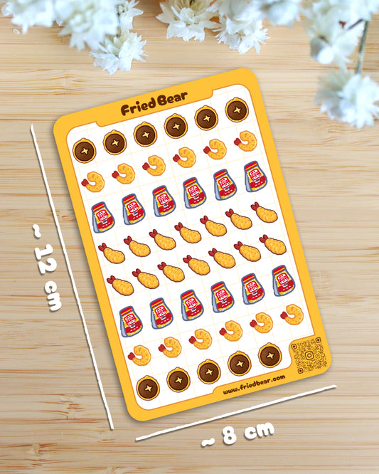 Sticker Sheet — Snack Sheet