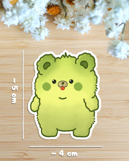 Sticker — Matcha Bear