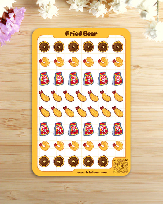 Sticker Sheet — Snack Sheet