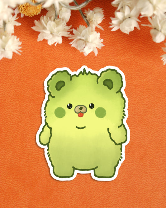 Sticker — Matcha Bear