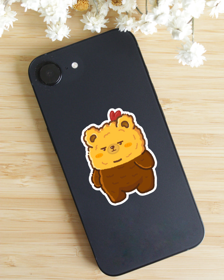 Sticker — Fried Bear — Too Fried