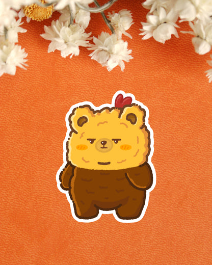 Sticker — Fried Bear — Too Fried
