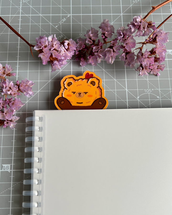 Bookmark — Fried Bear — Staying Calm