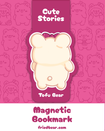 Magnetic Bookmark — Tofu Bear — Cute Stories