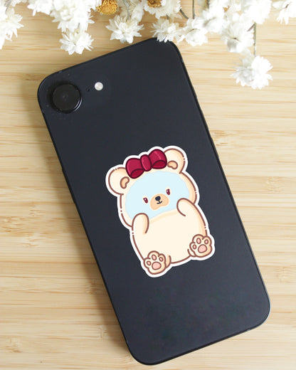 Sticker — Tofu Bear — Face Pack