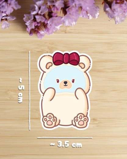 Sticker — Tofu Bear — Face Pack